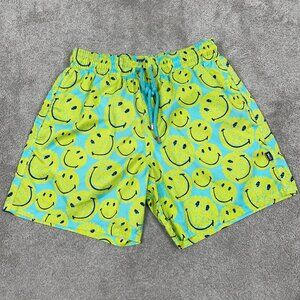 Vilebrequin x Smiley Mahina (Bleu Lazuli) Men's Size Medium Swimwear EUC $310